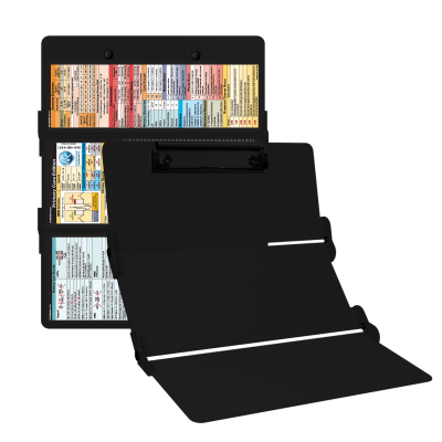 WhiteCoat Clipboard® Trifold - Blackout Primary Care Edition